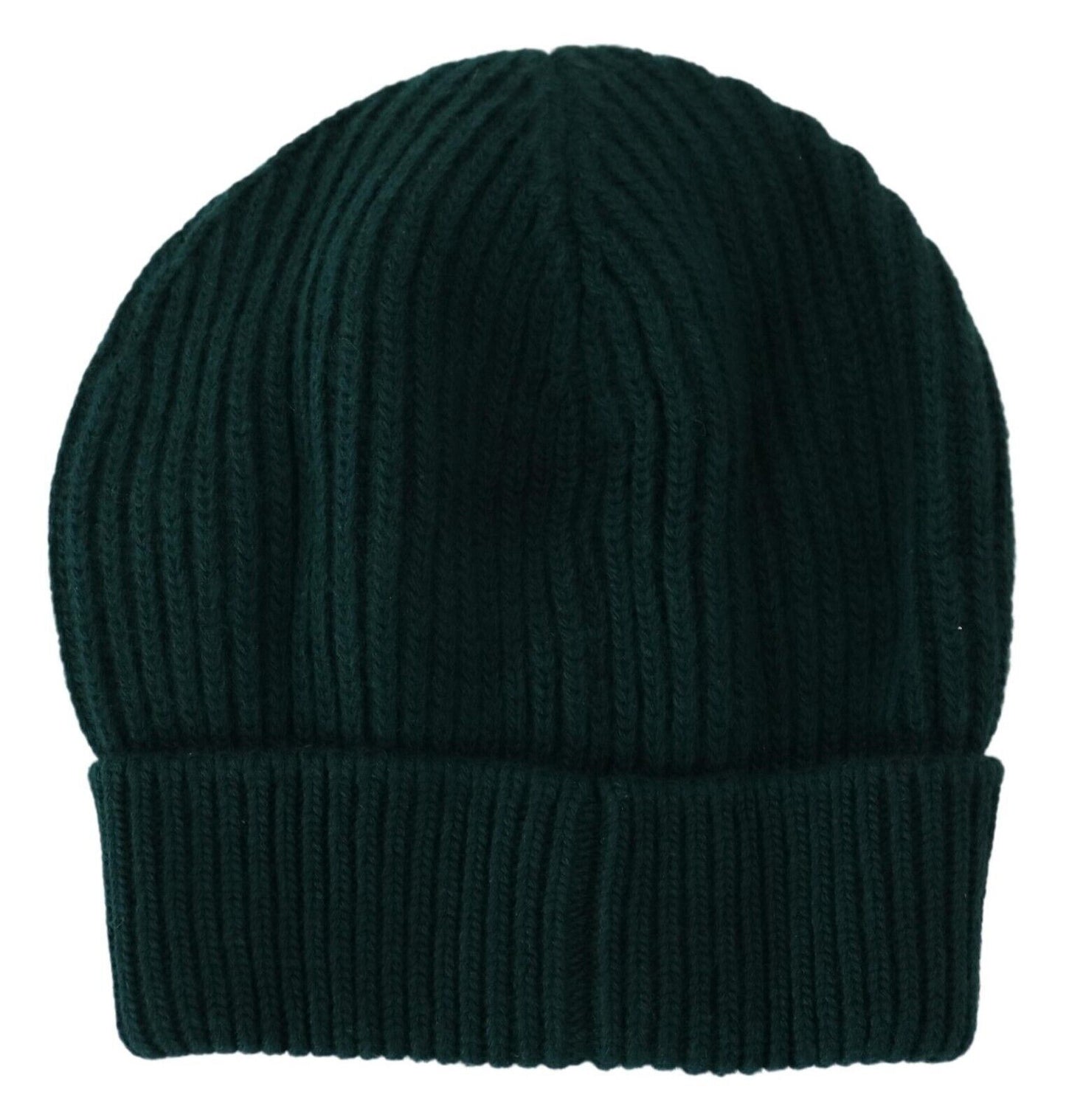 Exquisite Virgin Wool Beanie in Luxe Green