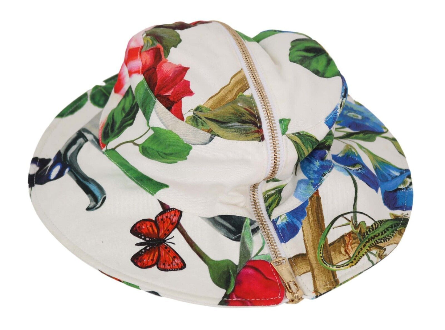 Floral Cotton Stretch Bucket Hat