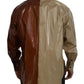 Elegant Multicolor Silk Casual Button-Down Shirt