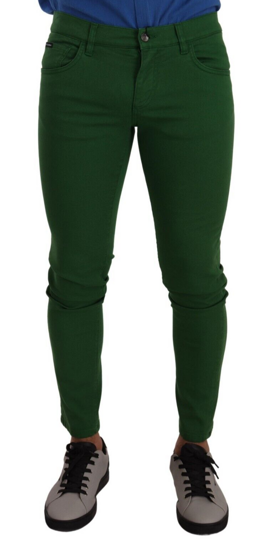 Svelte Emerald Skinny Denim Jeans