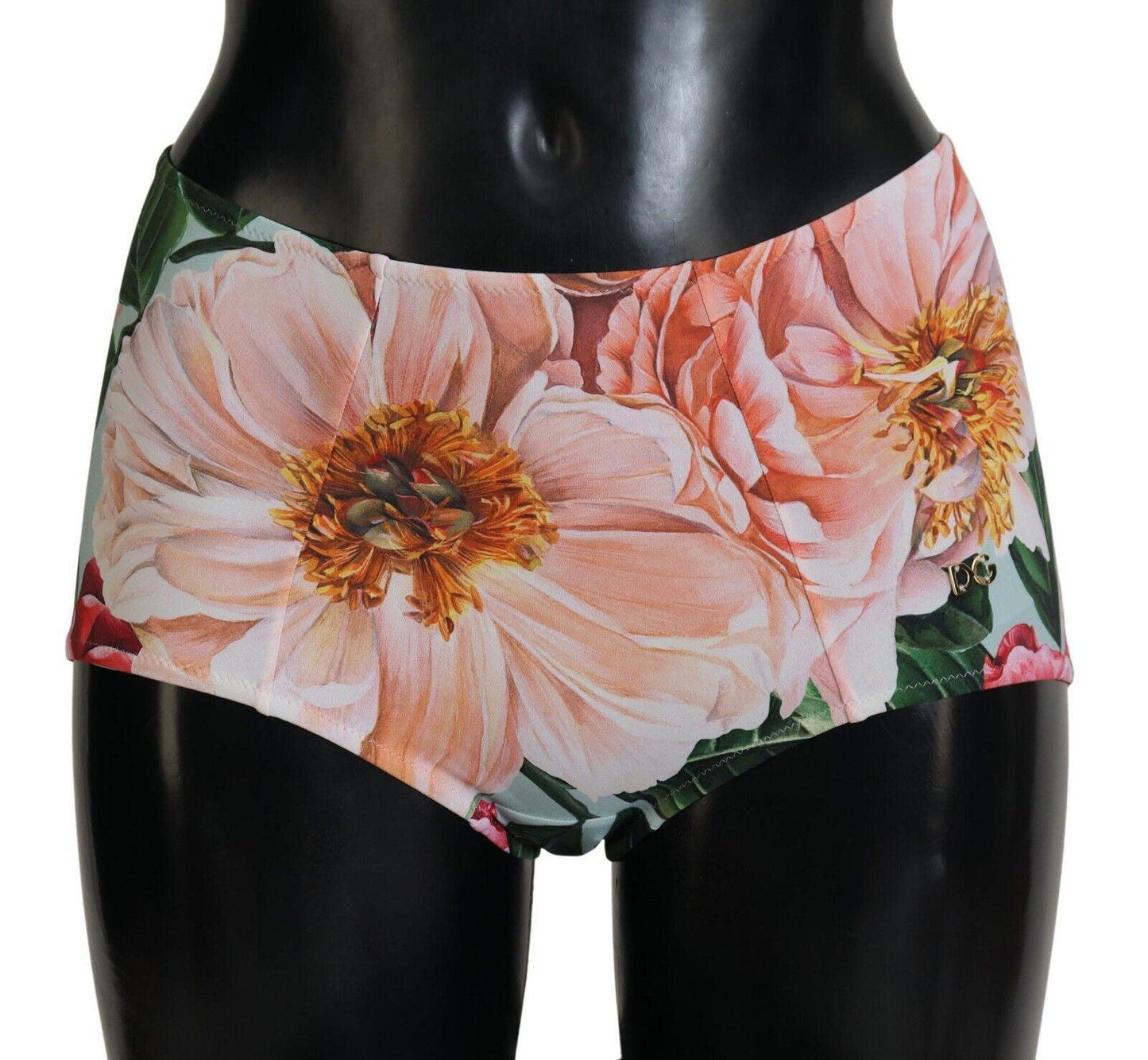 High-Waist Floral Bikini Bottom - Sizzle in Style