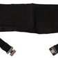 Elegant Black Silk Cummerbund