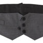 Elegant Striped Silk Men's Cummerbund