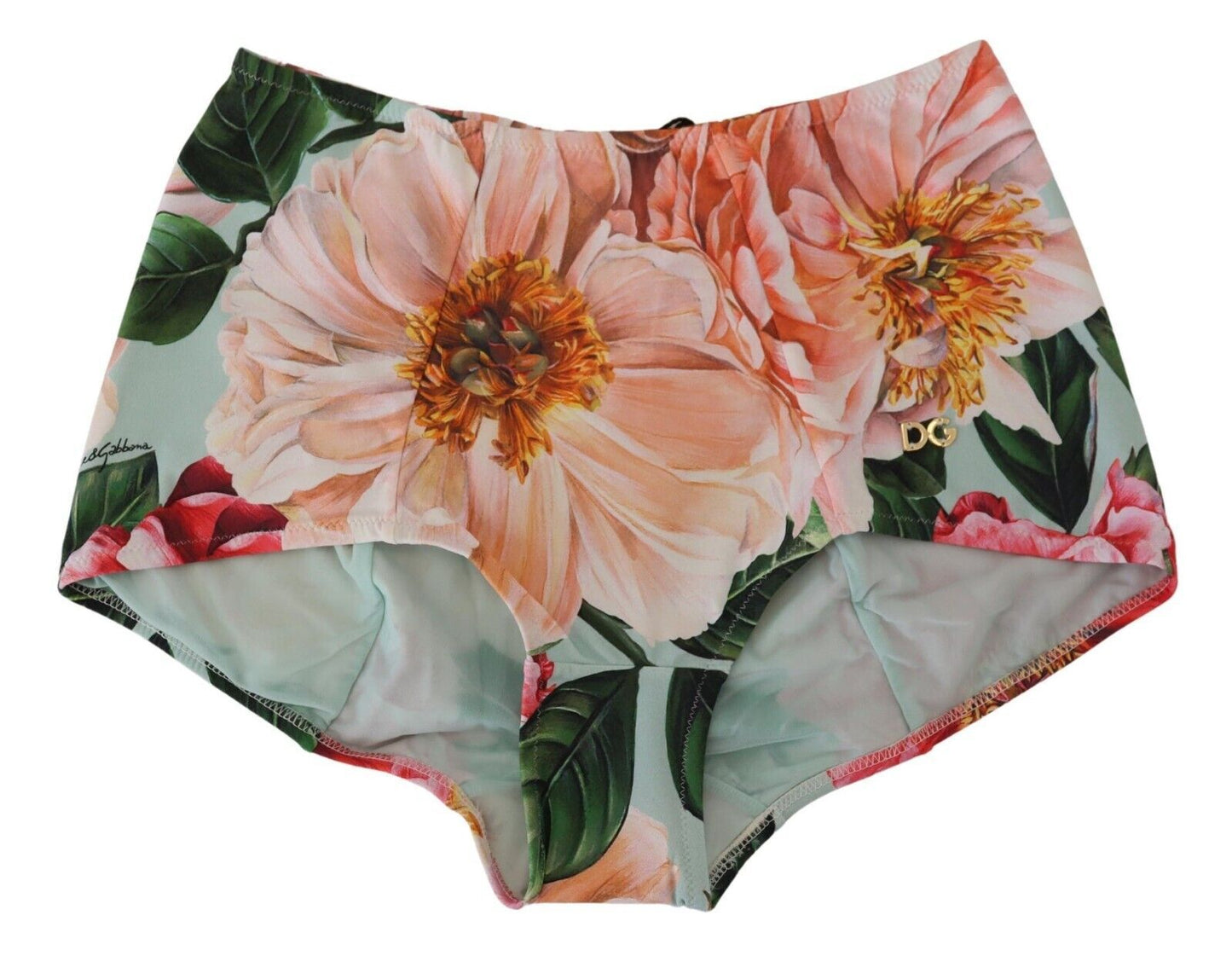 High-Waist Floral Bikini Bottom - Sizzle in Style