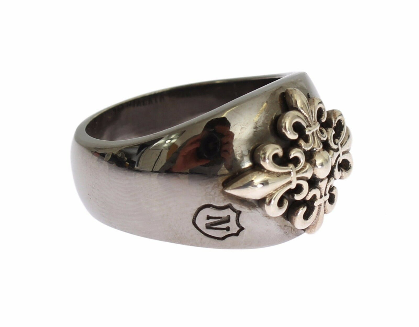 Sleek Silver Men's Statement Ring