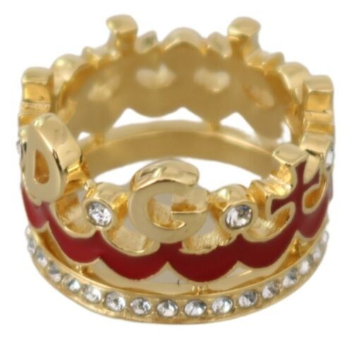 Regal Crown-Inspired Crystal Ring