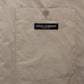 Beige Cotton Silk Blend Dress Vest Blazer