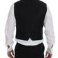 Gray Wool Blend Vest Gilet Weste