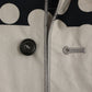 Blue Polka Dot Dress Vest Gilet Weste