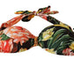 Chic Multicolor Floral Bikini Top