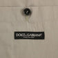 Gray Cotton Slim Fit Button Front Dress Vest