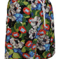 Multicolor Floral Print Swim Shorts