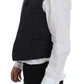 Gray Wool Blend Vest Gilet Weste