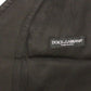 Black Cotton Blend Dress Vest Gilet