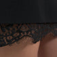 Black Lace Sheath A-line Mini SARTORIA Dress