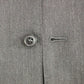 Gray Wool Formal Dress Vest Gilet Weste