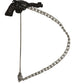 Elegant Silver Lapel Pin with Bead Details
