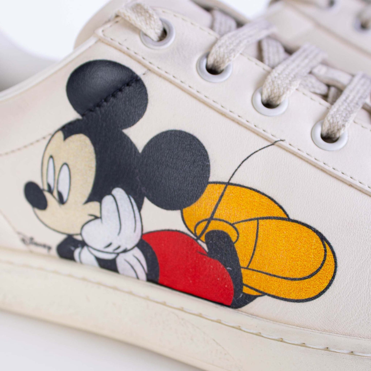 Chic Gucci ACE Mickey Mouse Print Sneakers