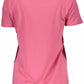 Glittered Logo Pink Tee with Stretch Comfort