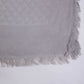 Elegant Soft Grey Viscose Stole