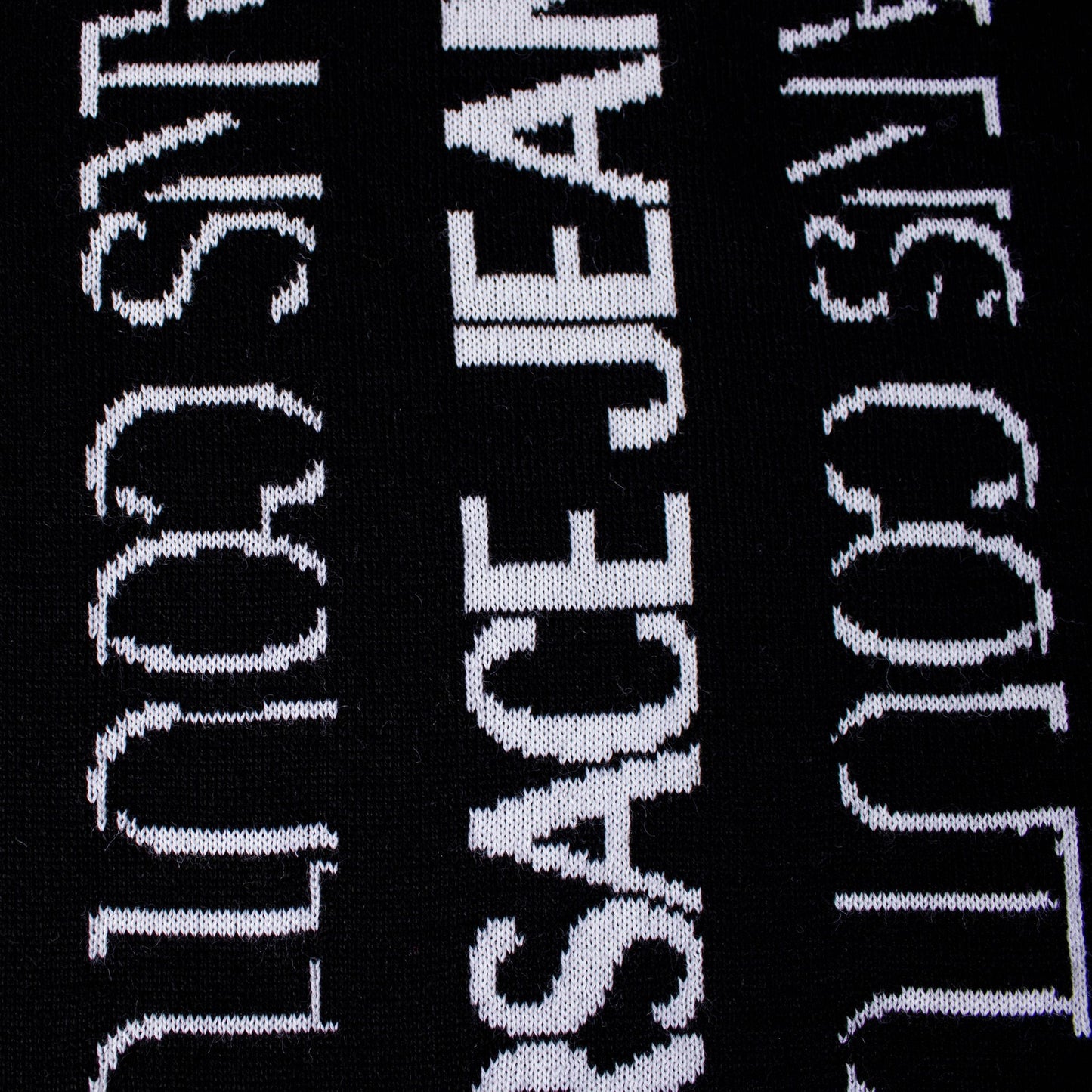 Elegant Bicolor Logo Scarf