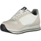 Chic White Sneakers with Contrasting Details