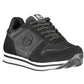 Elegant Contrasting Laced Sports Sneakers