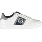 Sleek White Sneakers with Contrasting Details