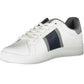 Sleek White Sneakers with Contrasting Details