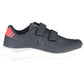 Blue Contrast Detail Sports Sneakers with Strap
