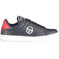 Dapper Blue Lace-Up Sports Sneakers