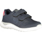 Blue Contrast Detail Sports Sneakers with Strap