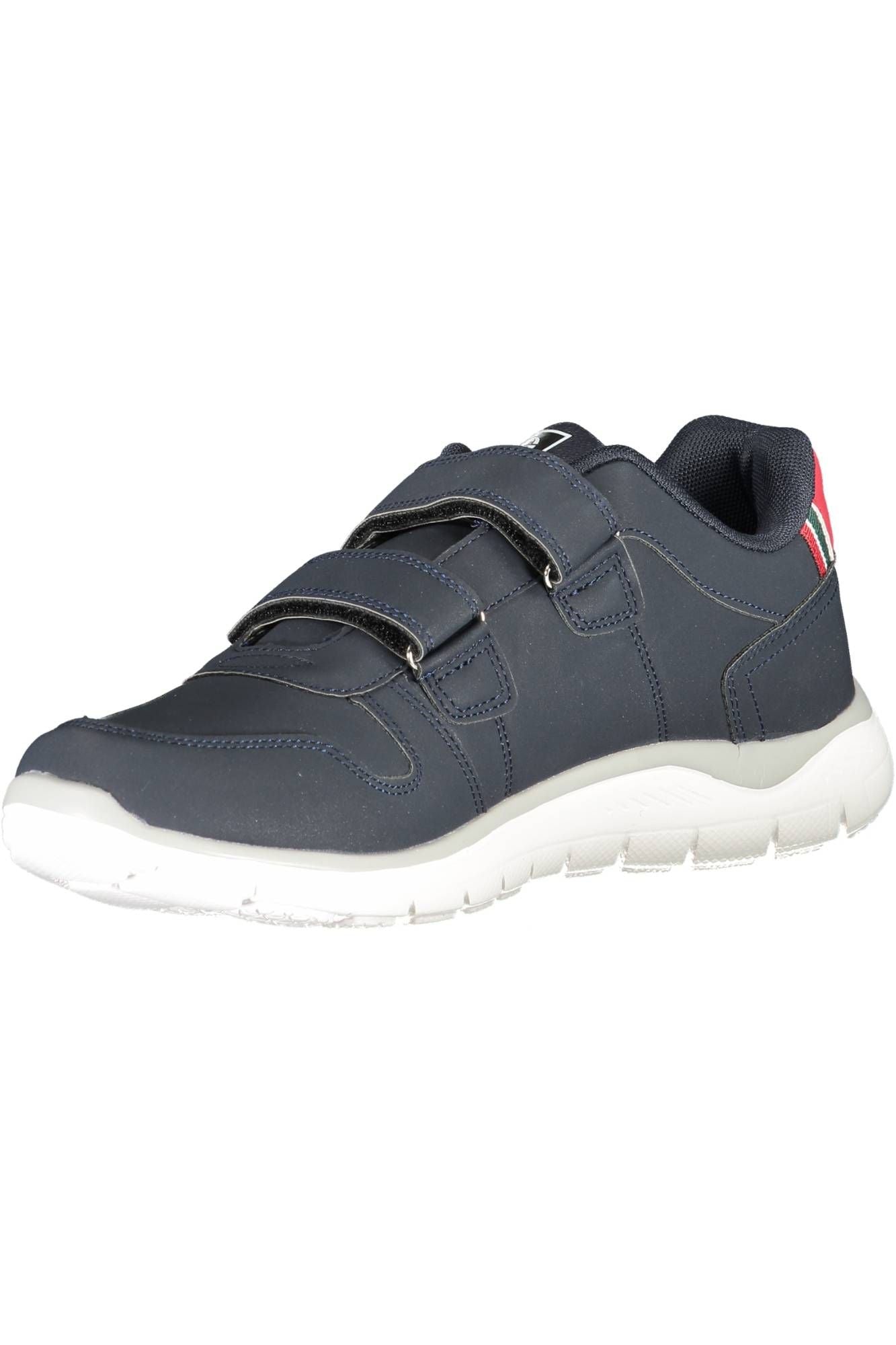 Blue Contrast Detail Sports Sneakers with Strap