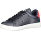 Dapper Blue Lace-Up Sports Sneakers
