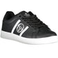 Sleek Black Sergio Tacchini Sneakers with Embroidery