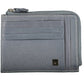 Elegant Blue Leather Wallet for the Modern Man