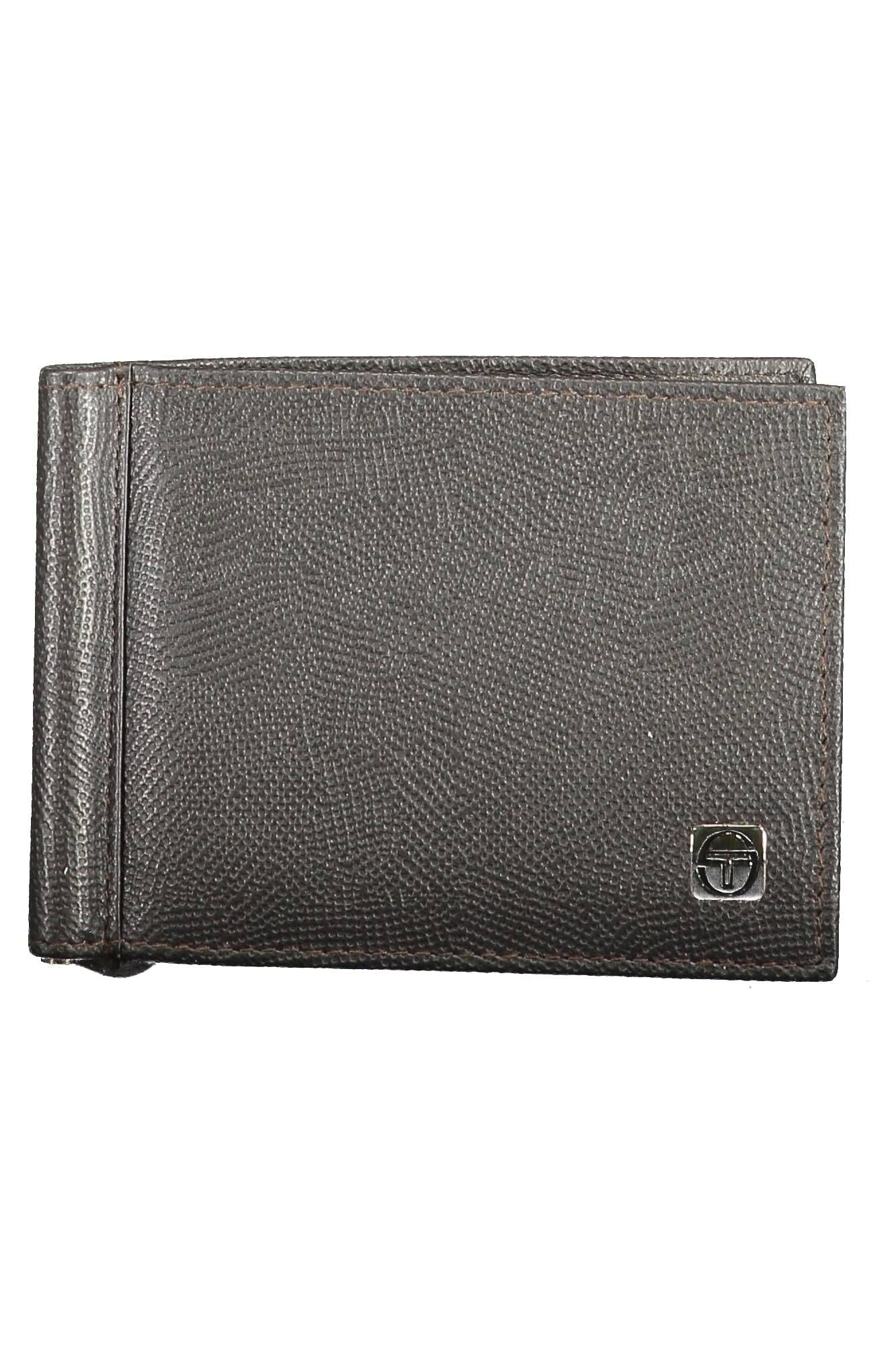 Sleek Leather Money Clip Wallet