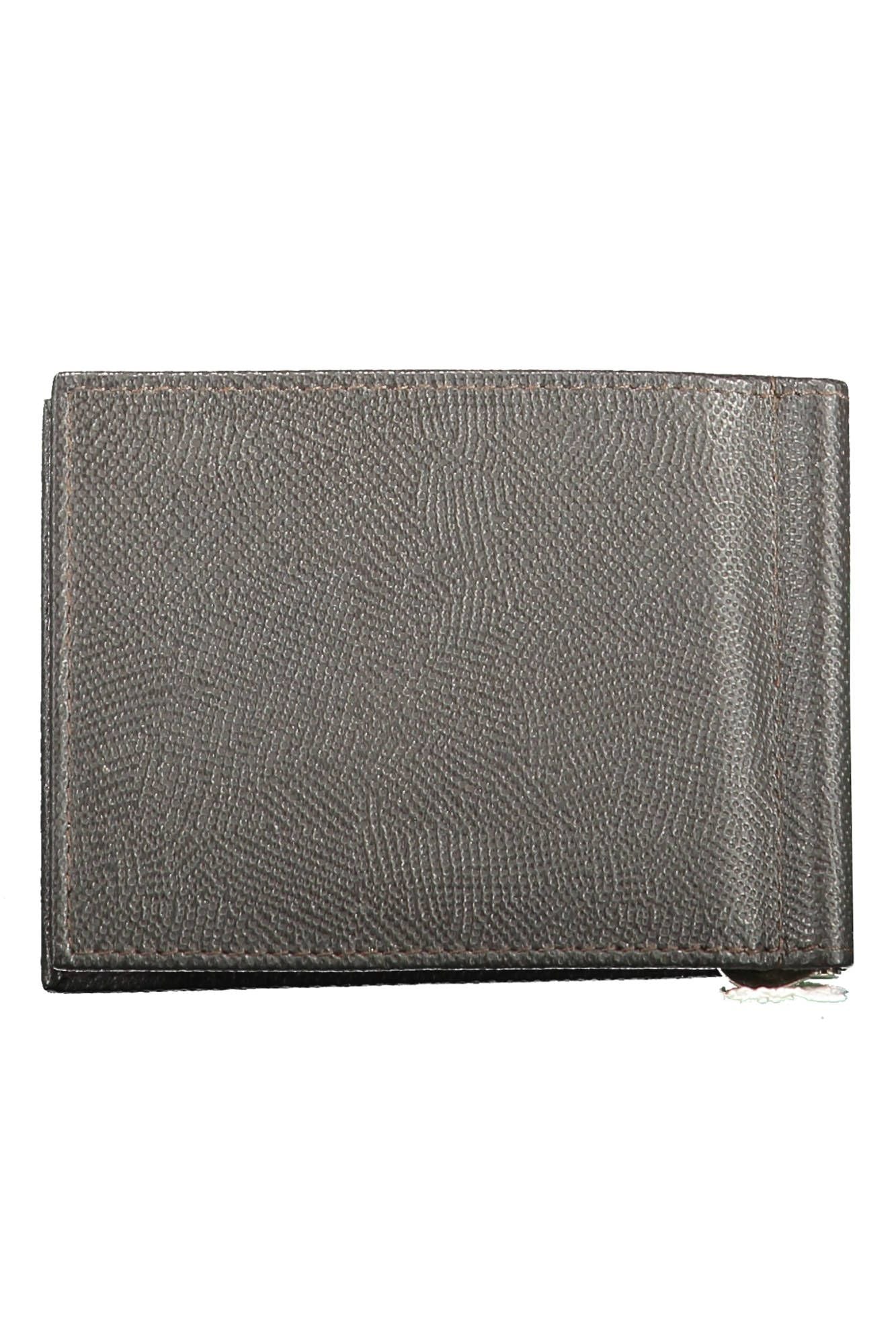 Sleek Leather Money Clip Wallet