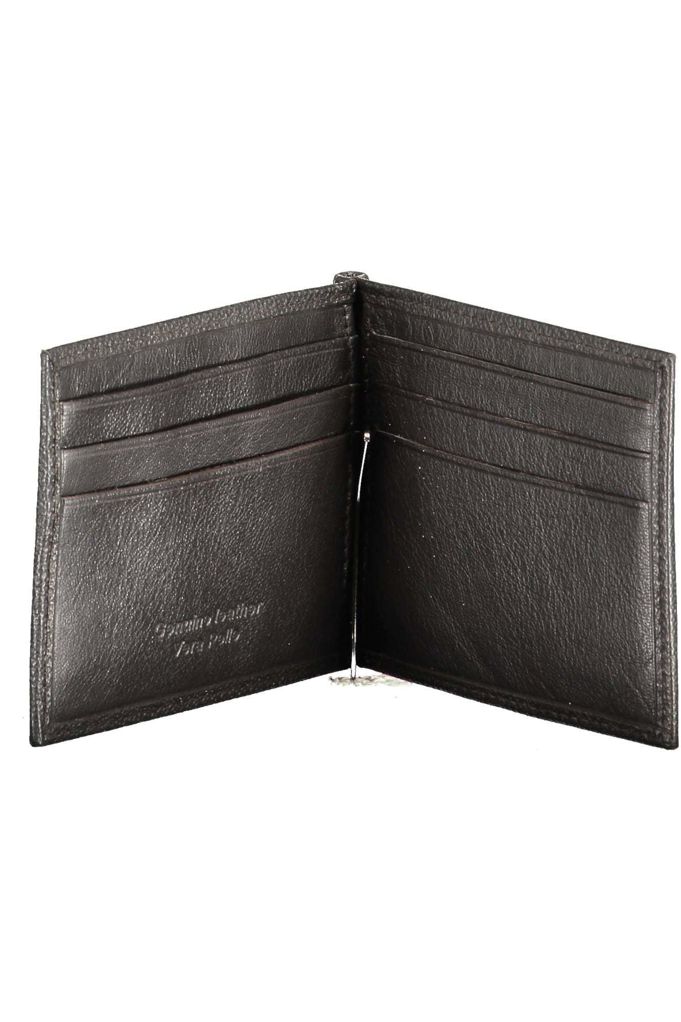 Sleek Leather Money Clip Wallet