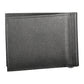 Elegant Black Leather Money Clip Wallet