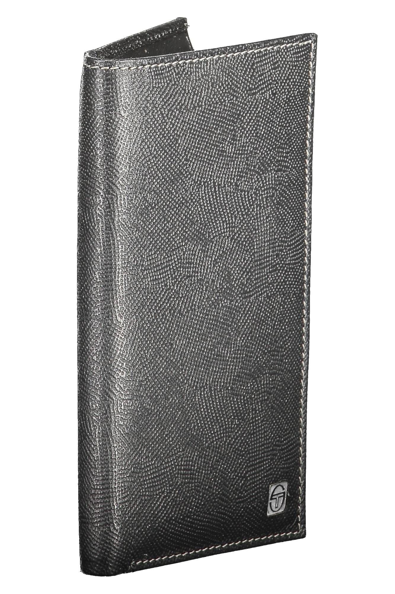 Elegant Black Leather Bifold Wallet