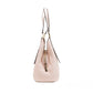 Arlo Large Powder Blush Leather Zip Shoulder Bag Satchel Purse