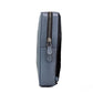 Sullivan Denim Embossed Logo Smooth Leather Crossbody Pack Bag