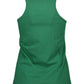 Chic Green Cotton Logo Tank Top