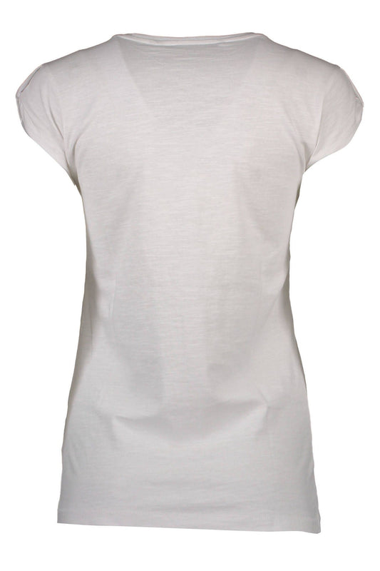 Silvian Heach Chic White Printed T-Shirt
