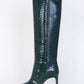 Emerald Elegance High Stiletto Boots