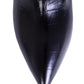 Charcoal Italian Leather High Stiletto Boots