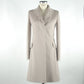Beige Virgin Wool Martingale Jacket