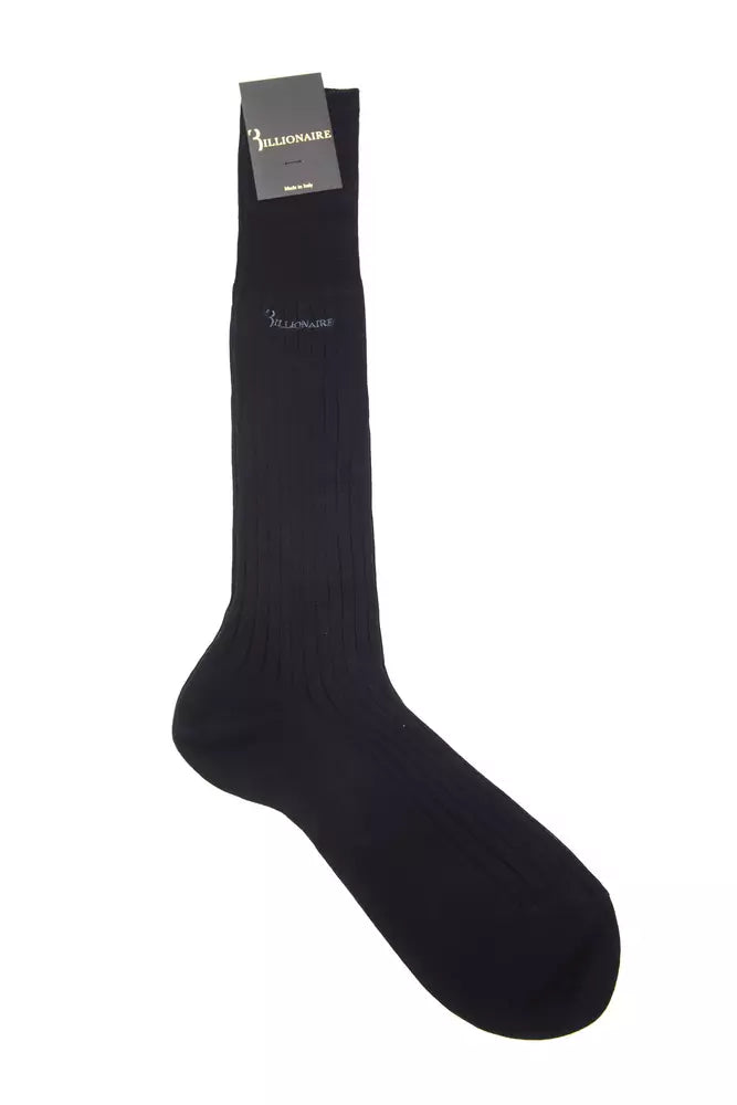Elegant Embroidered Cotton Socks