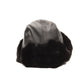 Elegant Sable Fur and Leather Hat
